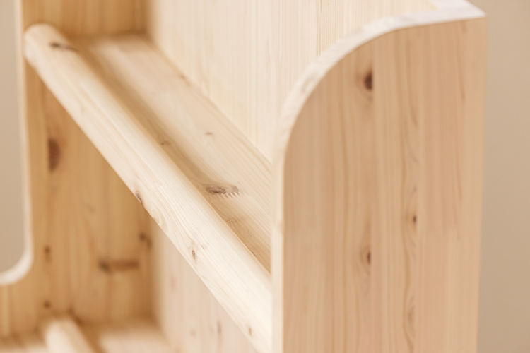 セミオーダーえほんラック