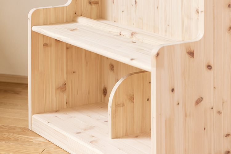 セミオーダーえほんラック